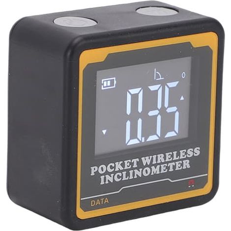 Inclinomètre numérique Bluetooth avec écran LCD rétroéclairé, jauge d'angle électronique portable pour le travail du bois et la construction (1/5)