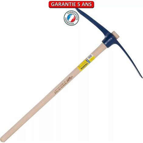 Erdbau-Spitzhacke 2,5 kg, Rundstiel 90 cm, PEFC 70% OUTILS PERRIN