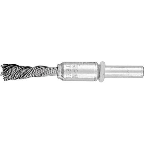 Pferd Pinselbürste Stahldr. 6mm 10x25x0,5 mm gez.
