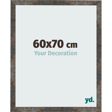 yd. - Cadre photo 60x70 - Metal Oxyde - MDF - Bologna (1/5)