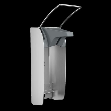 Distributeur KWC, MEDCARE, inox, fixation murale, 94x341x170 mm, pour 1000 ml, levier 170 mm (1/2)