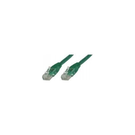 MicroConnect U/UTP CAT5e 0,5 m, grünes PVC
