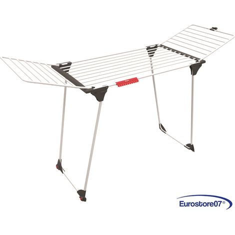 Vileda stendibiancheria "king" mt.20 cm.7x56,5x106h. Mt.20 lineari per stender