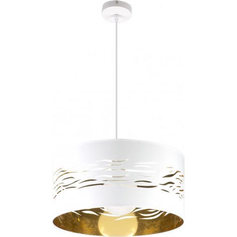 FAB 157794075 Niebla Anhänger 1xe27 Weiß / Weißgold Regx40x40 Cm (1/2)