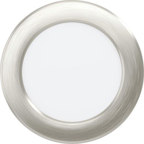 Eglo LED Einbauleuchte Fueva 6-Z nickel-matt Ø 12 cm RGB dimmbar (1/3)