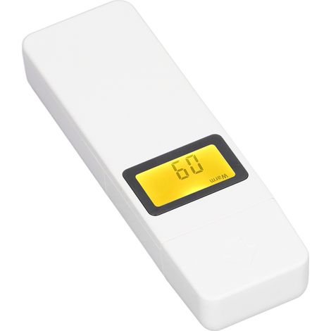 Éthylotest sans contact à soufflage, analyseur d'alcool portable haute précision, réponse rapide, détecteur d'alcoolémie non invasif pour usage professionnel. (1/5)