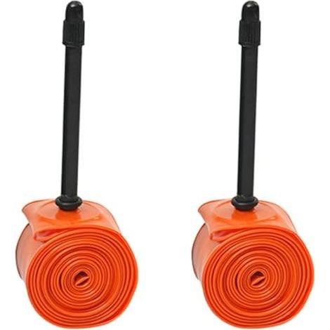 2 Pièces Chambre à Air de Vélo 700C - Remplacement de Vélo 65mm - TPU pour Vélos de Montagne et de Route (1/5)