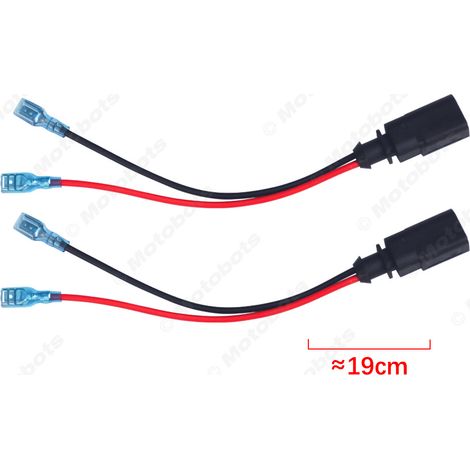 Car-specific speaker wires suitable for Audi, Volkswagen, BMW, Skoda, and Great Wall vehicles. (1/4)