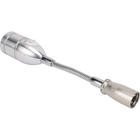 Lampe LED universelle pour fauteuil roulant, angle réglable, connecteur XLR 3 broches, pour une utilisation nocturne. (1/5)