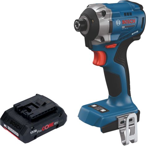 Avvitatore a impatto a batteria Bosch GDR 18V-215 Professional 18 V 215 Nm 1/4" Brushless + 1x batteria ProCORE 4,0 Ah - senza caricabatterie