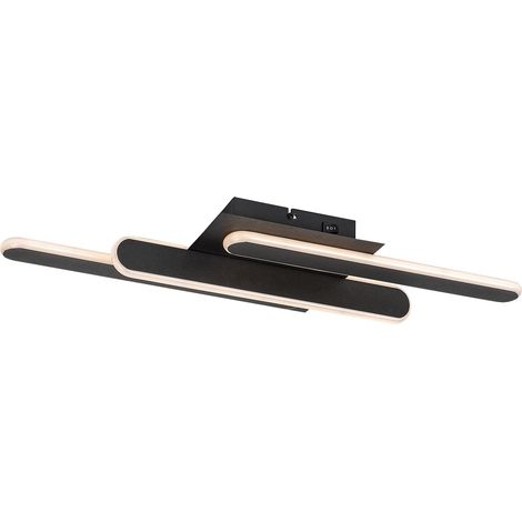 Plafoniera LED moderna nera CCT 18W Sindri Rabalux (1/5)