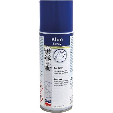 Kerbl Hautpflege Bluespray Klauenpflegespray Pflegespray für Tiere 200ml 15890 (1/3)