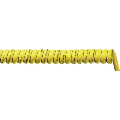 LAPP 73220125 Cavo a spirale ÖLFLEX® SPIRAL 540 P 1000 mm / 3500 mm 2 x 1 mm² Giallo 1 pz.