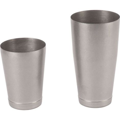 Cocktailshaker aus Edelstahl 304, 2-teilig, für Barkeeper, Antik-Finish, mit unterem Becher. (1/5)