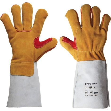 Guantes de soldador SAFETOP con refuerzo en pulgar Acadia