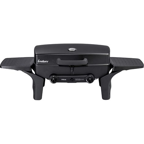 Barbecue a Gas modello Urban portatile a due fuochi con piastra in ghisa