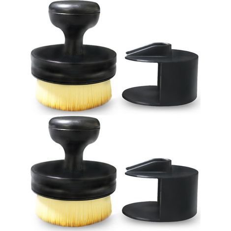 Pinceau Estompeur - Tête Plate - Pour Estompage Encre À Base D'eau - Idéal Loisirs Créatifs - Lot De 1 (1/5)