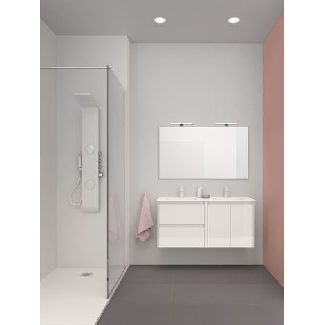 ROYO C0072675 SANSA Conjunto Completo 120 2 Cajones 2 Puertas Blanco Brillo - ref: C0072675 (1/2)