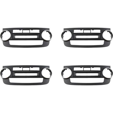 4X Panneau de Climatisation de Voiture Fascia A/C pour CRV CR-V 2007-2012 Kit de Tableau de Bord Installer la Plaque D'Adaptateur de Lunette de (1/2)