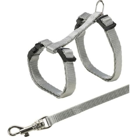 Junior harnais chaton avec laisse - TRIXIE - 19–31 cm / 8 mm - 1,20 m (1/5)