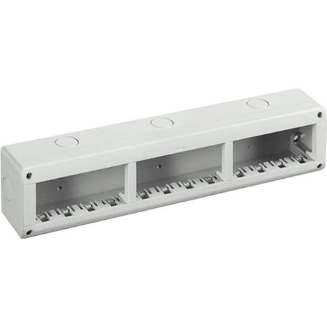 Custodia IP40 base e coperchio 4+4+4 moduli Bticino 25412