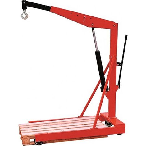 Gru per officina a telaio - Carico massimo 1000 kg - Sollevamento massimo 2475 mm - 300729