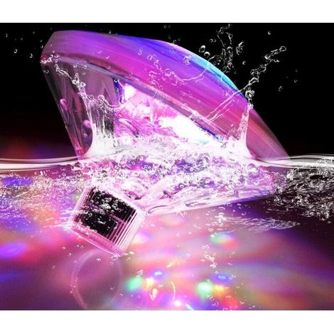 Luce LED galleggiante per piscina – Illuminazione ricaricabile per piscina – Per bagni, piscine con discoteca, giochi per bambini – 7 modalità (1/4)