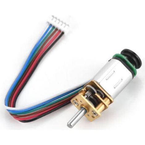 Moteur à engrenages DC6V 2W GBMQ-GM12BY20 avec encodeur à disque codé magnétique (6V 30 tr/min) (1/5)