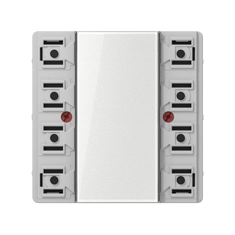 Jung Module de bouton-poussoir KNX standard, quadruple, F50, série LS LS 5074 TSM