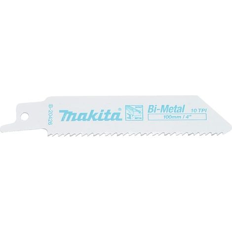 Makita B-20426 Lama Sega Diritta 100x0,9mm • 10TPI • BiM • Legno/metallo • 5pz