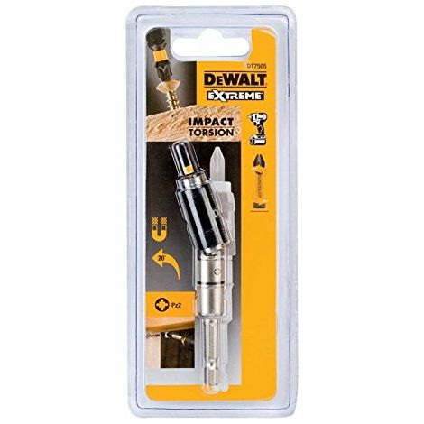 Porte-embout de visseuse magnétique – Longueur 50mm – Pour visseuse à percussion – Qualité DeWALT – Robuste et durable