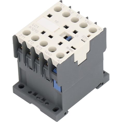 Contacteur AC industrielle 220V 20A sensible petit ABS 3P 4NO 50-60Hz pour maison usine (1/5)