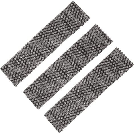 Filtro in schiuma per condizionatore d'aria, 21,6 cm x 5,1 cm x 0,5 cm, confezione da 3 filtri di ricambio lavabili e riutilizzabili per purificatori d'aria, colore nero. (1/5)