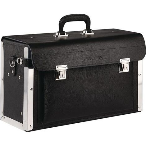 Werkzeugtasche B430xT170xH280mm 16l Leder TECWERK