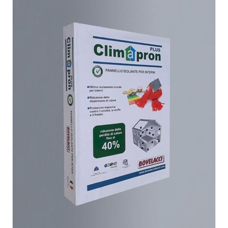 PANNELLO ISOLANTE 'CLIMAPRON PLUS' 80x250 cm - Spessore 3 mm (1/2)