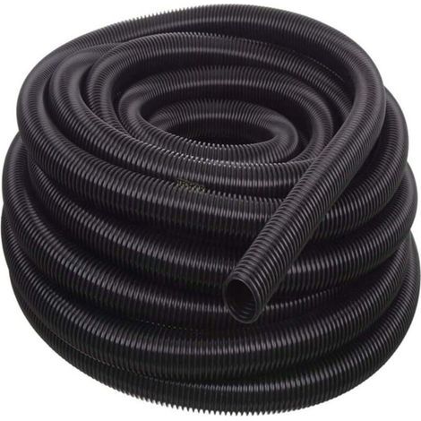 10 m langer, flexibler Staubsaugerschlauch – 32 mm Innendurchmesser – Polyethylen und Ethylen – Flammhemmend und ungiftig – Für industrielle Anwendungen (1/5)