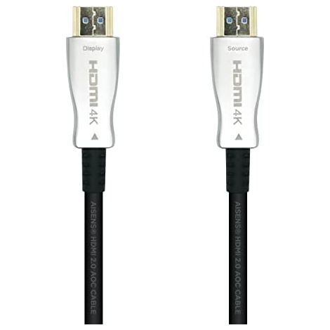 AISENSHDMI V2.0 AOC Premium High Speed / HEC 4k@60Hz 18Gbps, A/M-A/M, Nero, 20m (1/3)