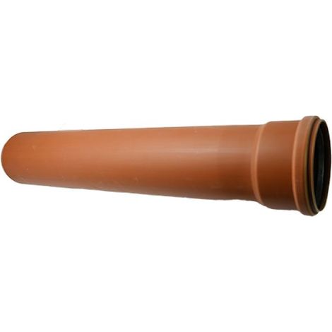 TUBO 1 BICCHIERE RAL 8023 Diam. 100 lungh. 2000