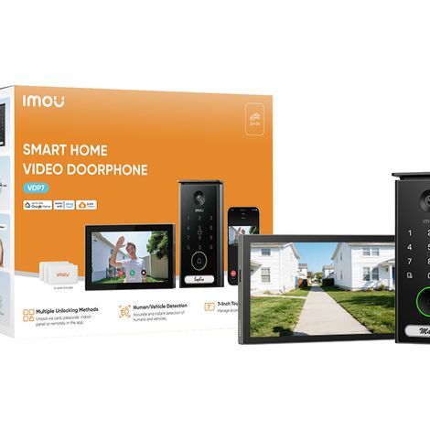 Imou VDP7 système vidéophone 5 MP 17,8 cm (7") Noir (1/5)