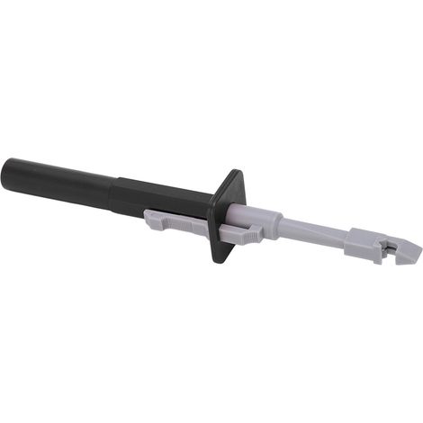J.30020 Sonde de perçage sans fil avec clip, sans perte et sans rupture, avec prise jack 4 mm pour multimètres, noir (1/5)