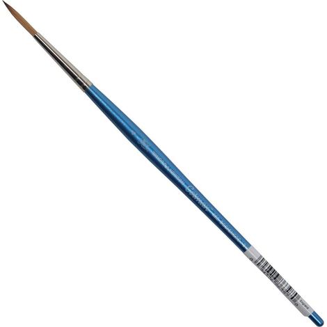 Winsor & Newton Cotman 5302004, Pennello, Legno, Nr. 4 - 2,6 mm, Rund - Designers - Pinsel, kurzer Stiel, Blu