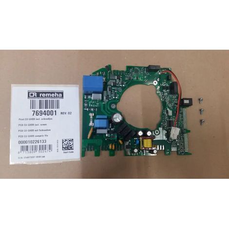 Remeha Tarjeta PCB CU-GH09 con tornillos, 7694001