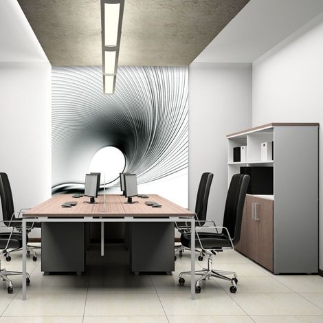 Papier Peint "Abstract Fan" 154 x 200 cm (1/2)