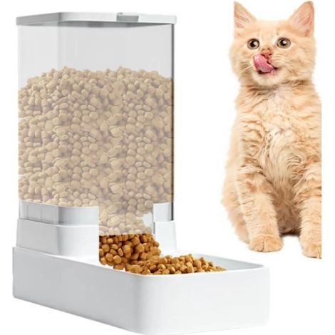 Automatischer Wasserspender für Katzen und Hunde – Futterautomat-Set für Haustiere