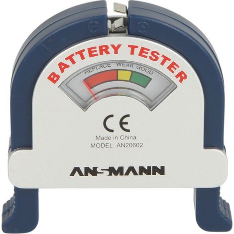 Ansmann 4.0000.01 medidor de energía y batería Blanco