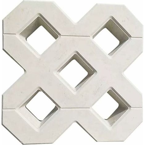 Moule à Pavé en Plastique pour Dalles en Béton, 40x40CM, Idéal pour Jardin et Chemin Odipie