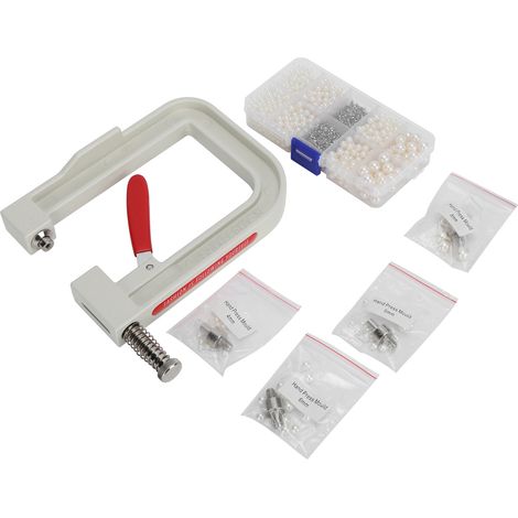 Pearl Setting Hand Press Machine Kit DIY Clothe Hat Shoes Decoration Hand‑Made Accessories (1/5)