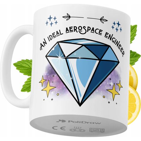 Lustige Tasse für Luft- und Raumfahrtingenieure – Kaffee- oder Teetasse mit witzigem Textdesign – ideal für Geburtstage, Namenstage, Feiertage und besondere Anlässe. Hochwertige Tasse für Zuhause, Bür