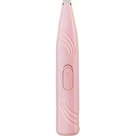 Tondeuse à pattes pour animaux de compagnie - Pour les pattes, les yeux, les oreilles et les poils du visage-rose (1/4)