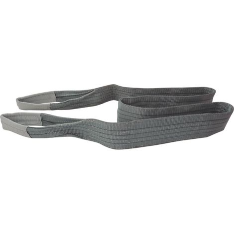 ARRIMUP - Elingue plate avec boucles 120mm 4T 3m gris - 18459 - Ce produit de marque ARRIMUP est neuf. (1/2)